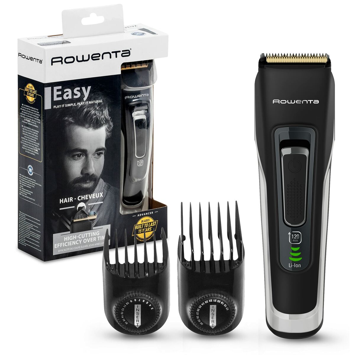 Baard en haar trimmer Rowenta Advancer Easy