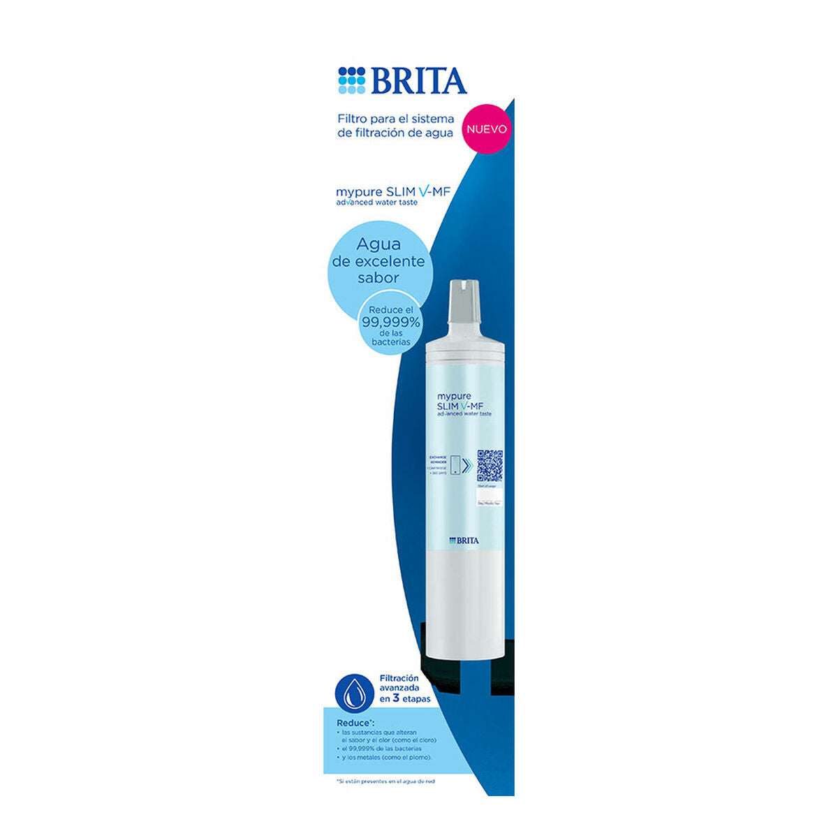 Waterfilter Brita MyPure Slim V-MF 1053237 Navulling