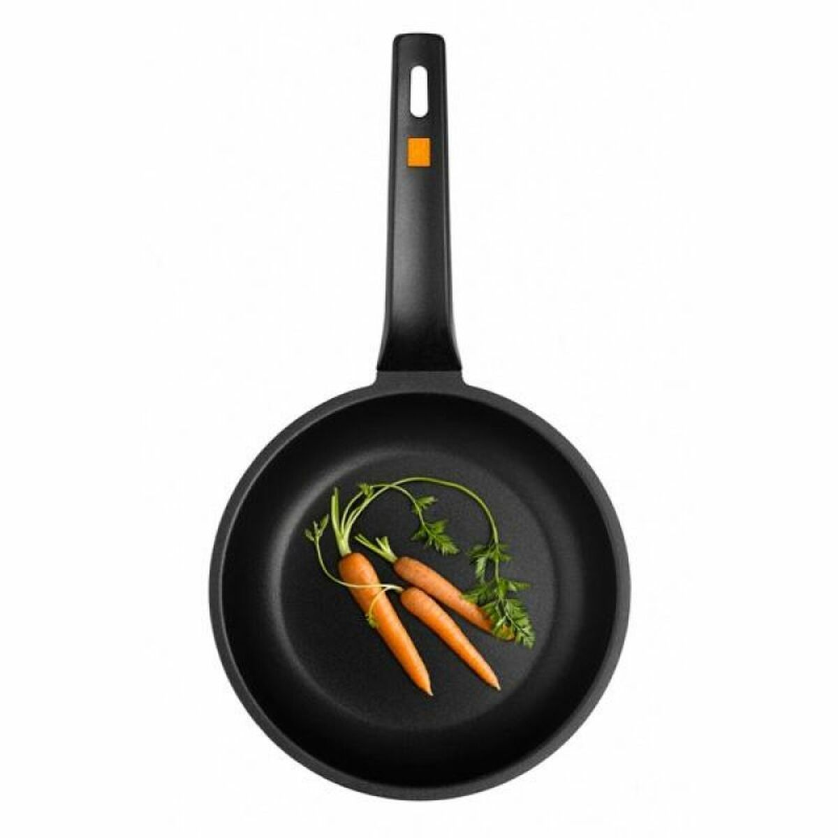 Sauteeing pan BRA Sartén Efficient Ø 26 cm Black Aluminium