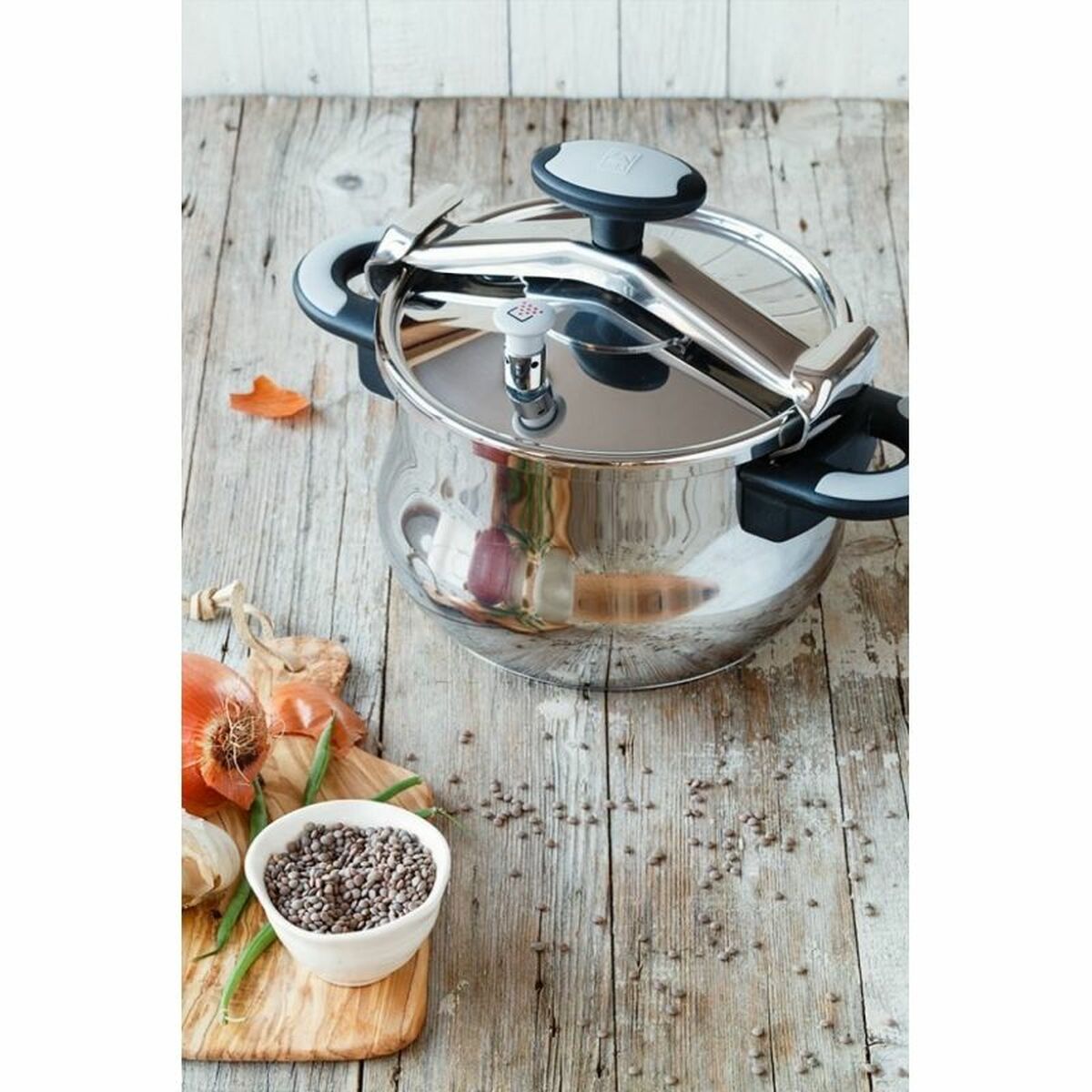 Pressure cooker BRA A185502 6 L Stainless steel