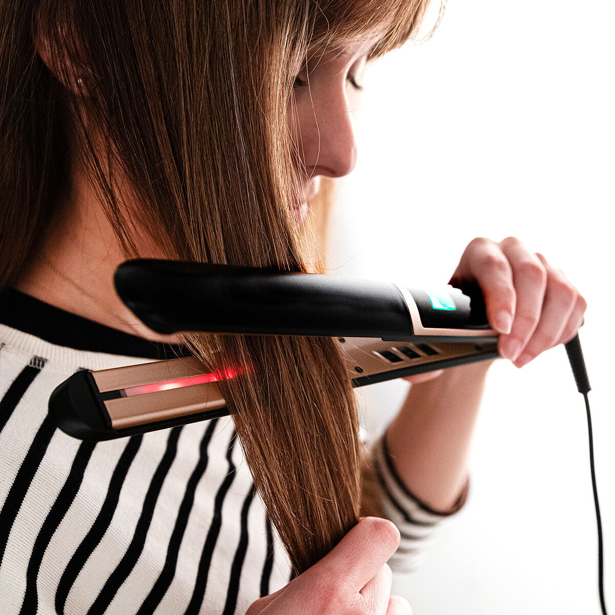 Keramische Hair Straighteners Dcook Gallery Zwart 45 W Infrarood