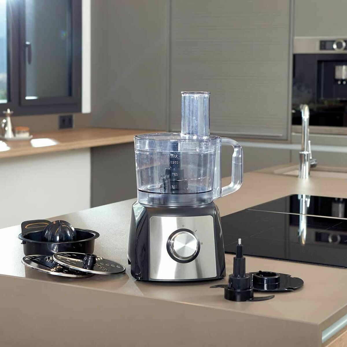 Robot culinaire Black & Decker ES9250050B                      Noir Argenté 1200 W