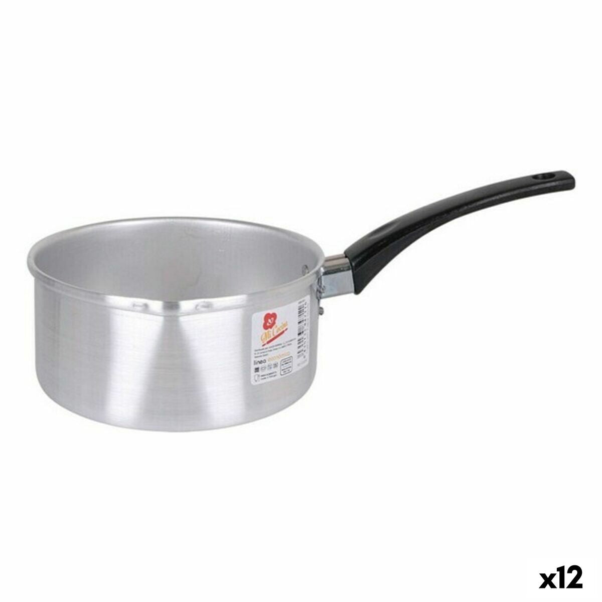 Saucepan Aluminium Ø 16 cm 1,5 L 31 x 17,5 x 13 cm (12 Units)