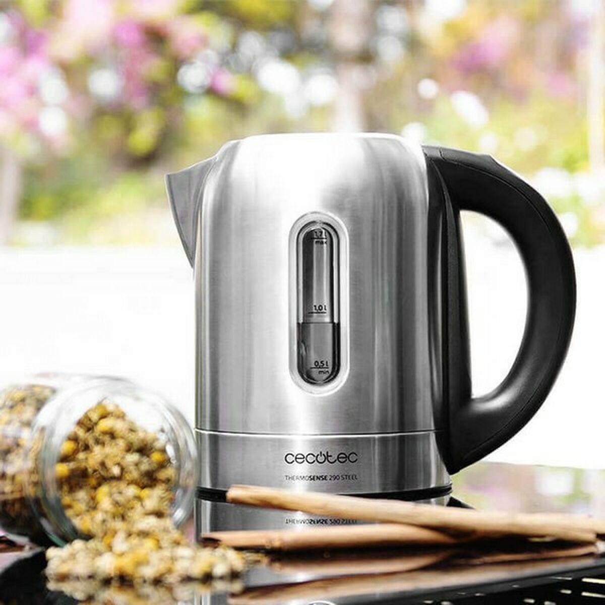 Waterkoker Cecotec ThermoSense 290 Steel 2200W 1,7L Roestvrij staal Staal 2200 W 1850-2200 W 1,7 L