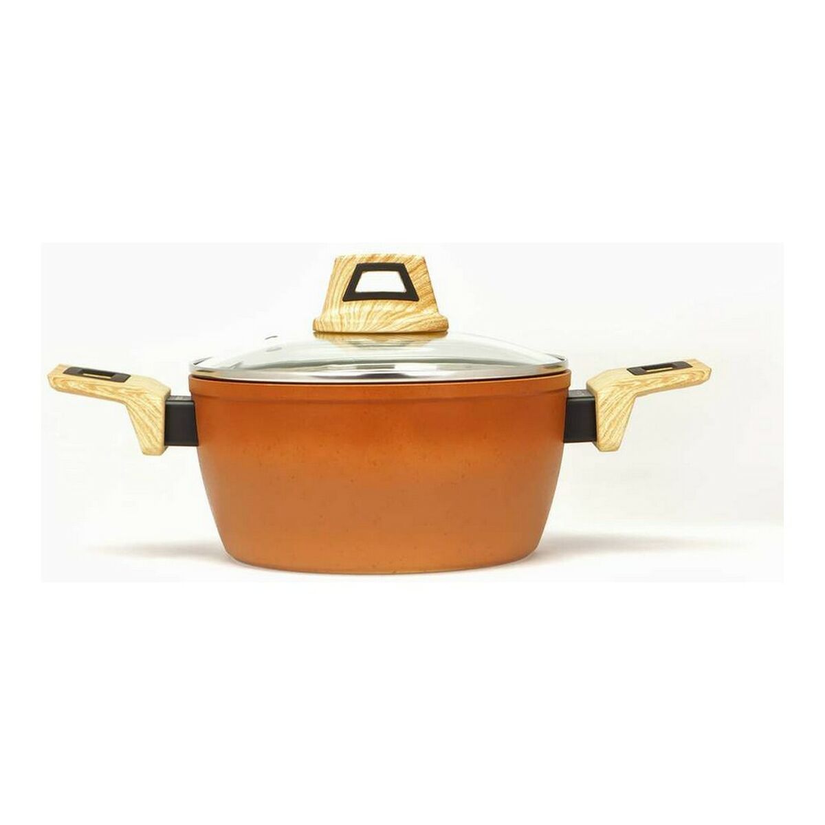 Kookpot met Deksel Amercook Terra cotta (Ø 28 cm)