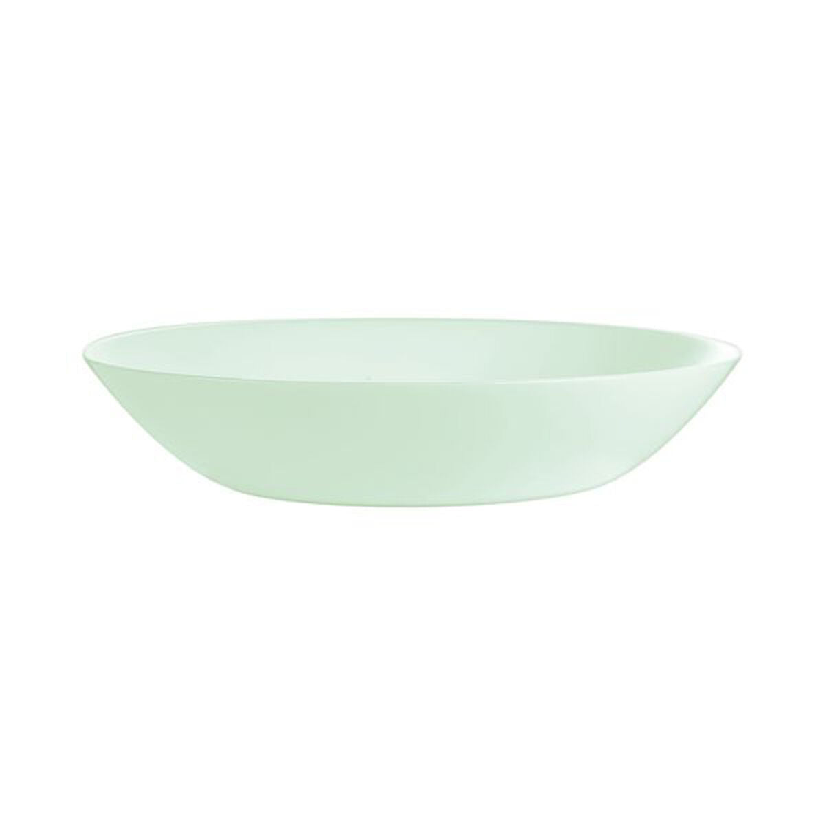 Assiette creuse Luminarc Diwali Paradise Vert verre 20 cm (24 Unités)