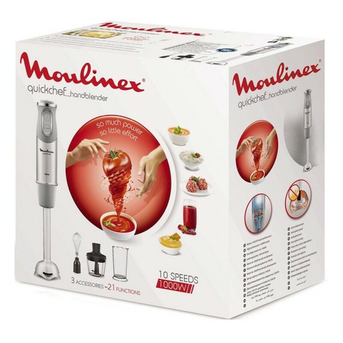 Handblender Moulinex Quickchef 1000W