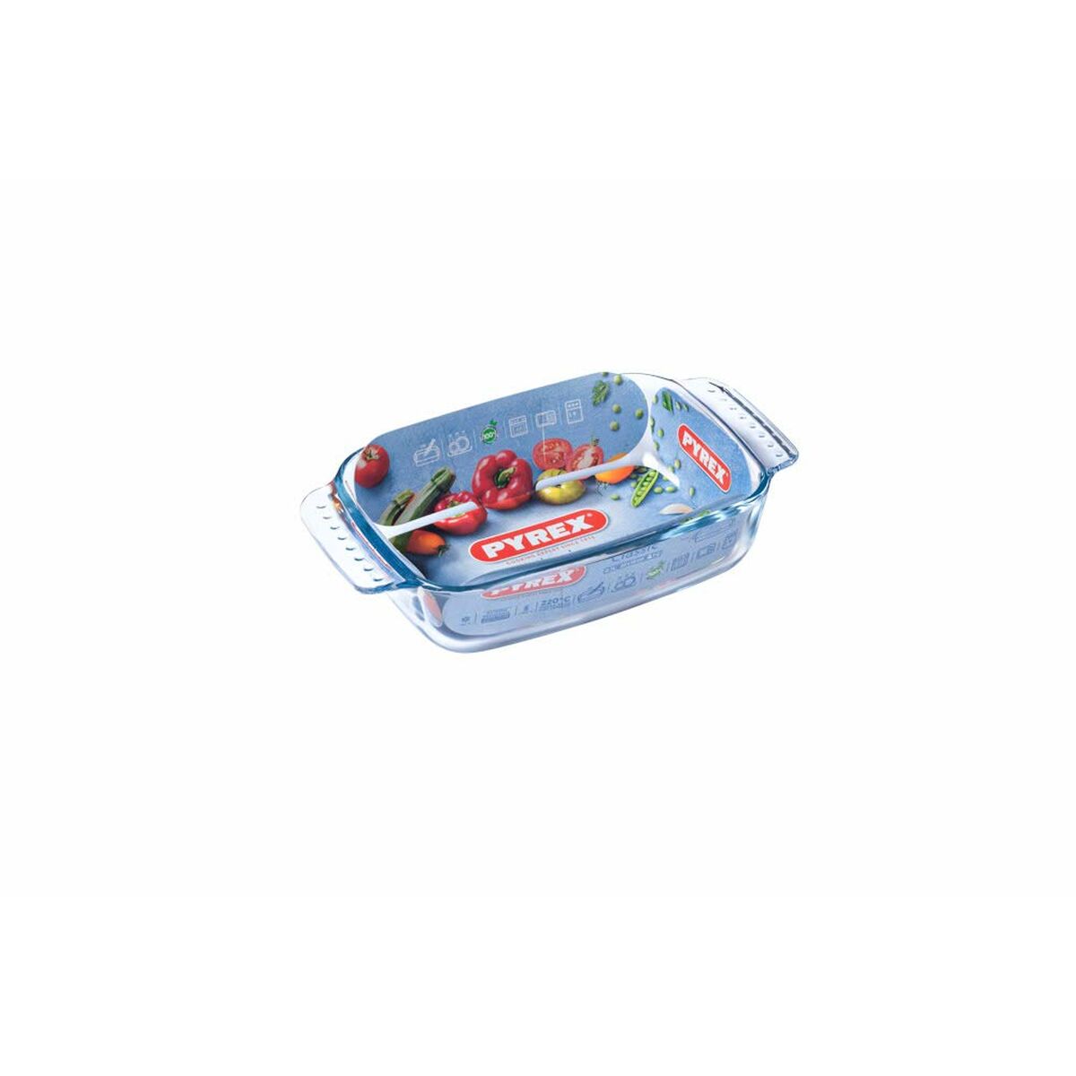 Plat de Four Pyrex 228B000/5640 Transparent verre 22 x 13 x 5 cm