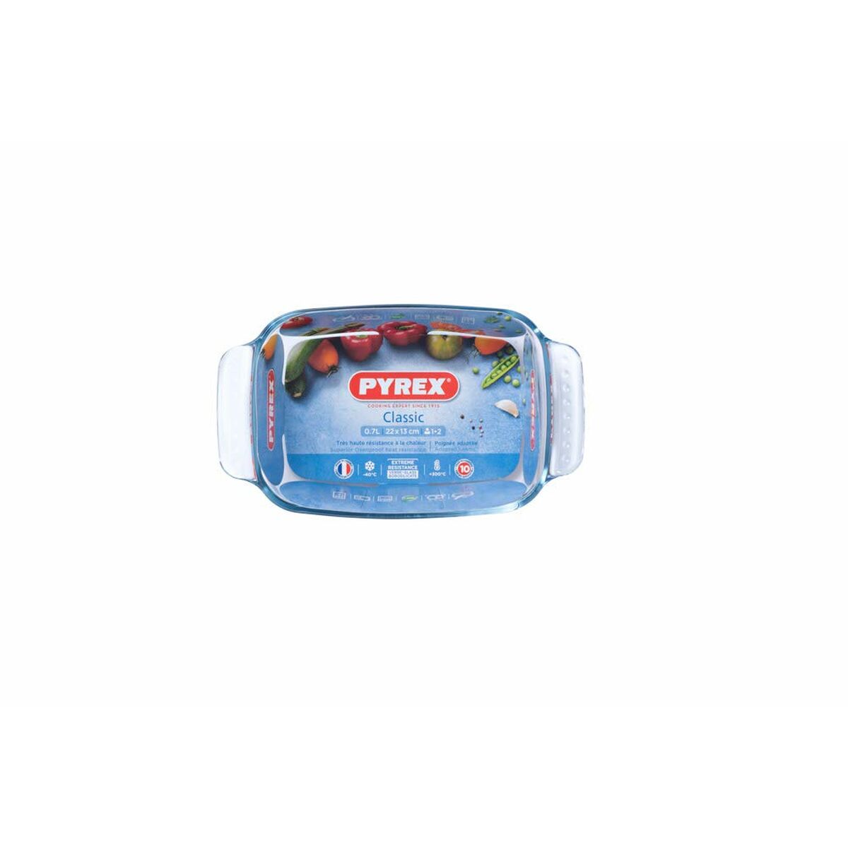 Plat de Four Pyrex 228B000/5640 Transparent verre 22 x 13 x 5 cm