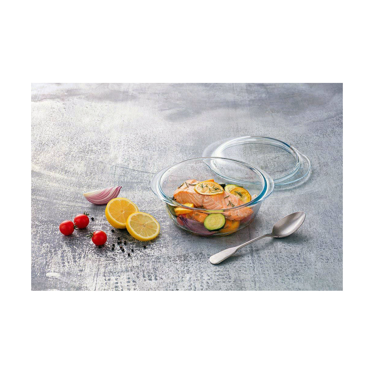 Kookpot met Deksel Pyrex Essentials Transparant Glas 2,1 L