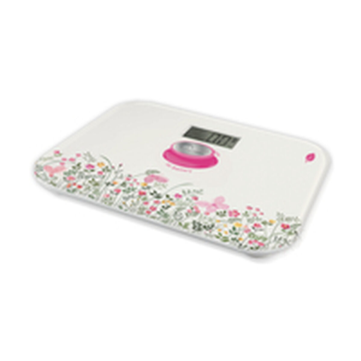 Digitale Personenweegschaal Little Balance Kinetic Classic Floral Multicolour Gehard glas 180 kg