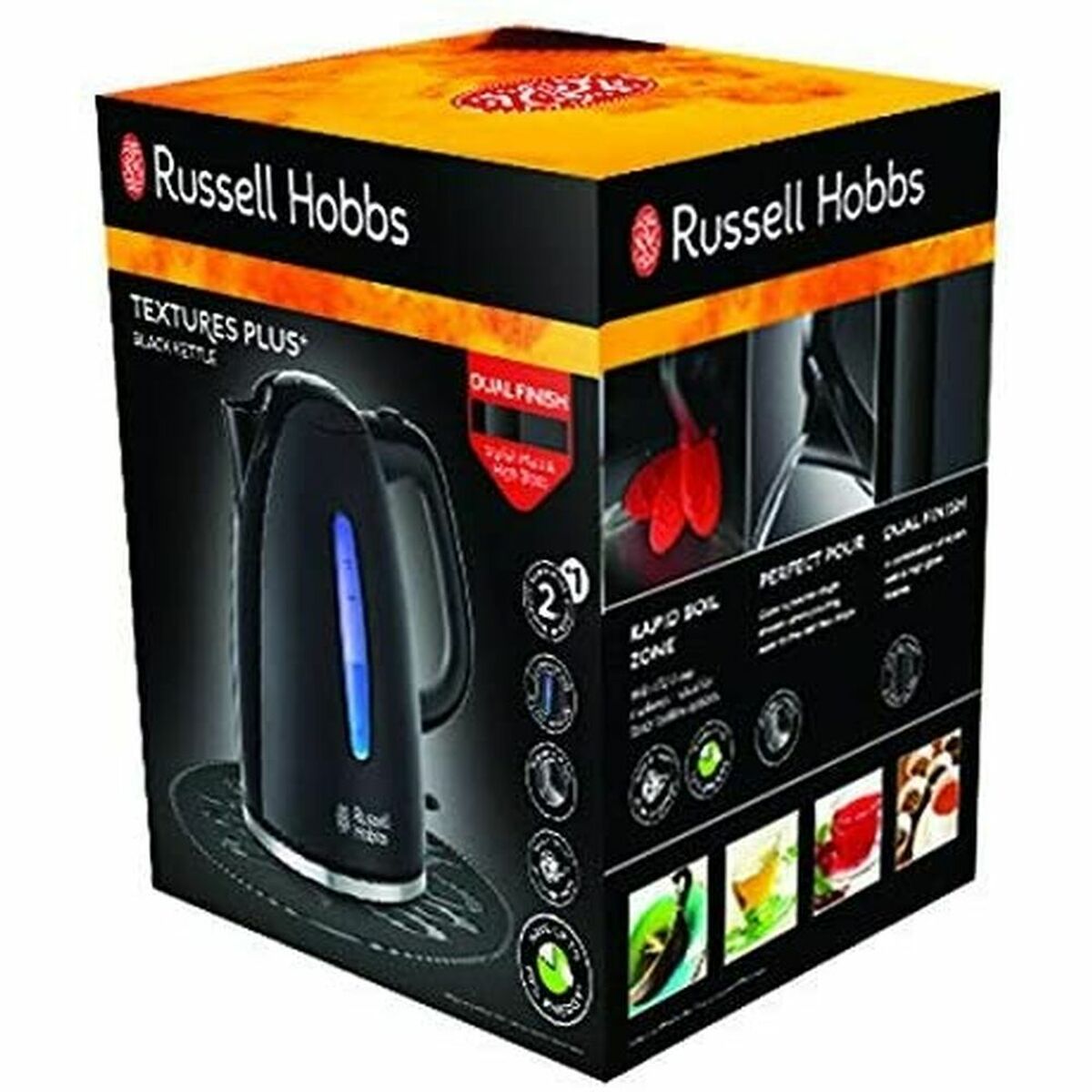 Waterkoker Russell Hobbs 22591-70 2400 W 1,7 L Zwart Plastic 2400 W 1,7 L