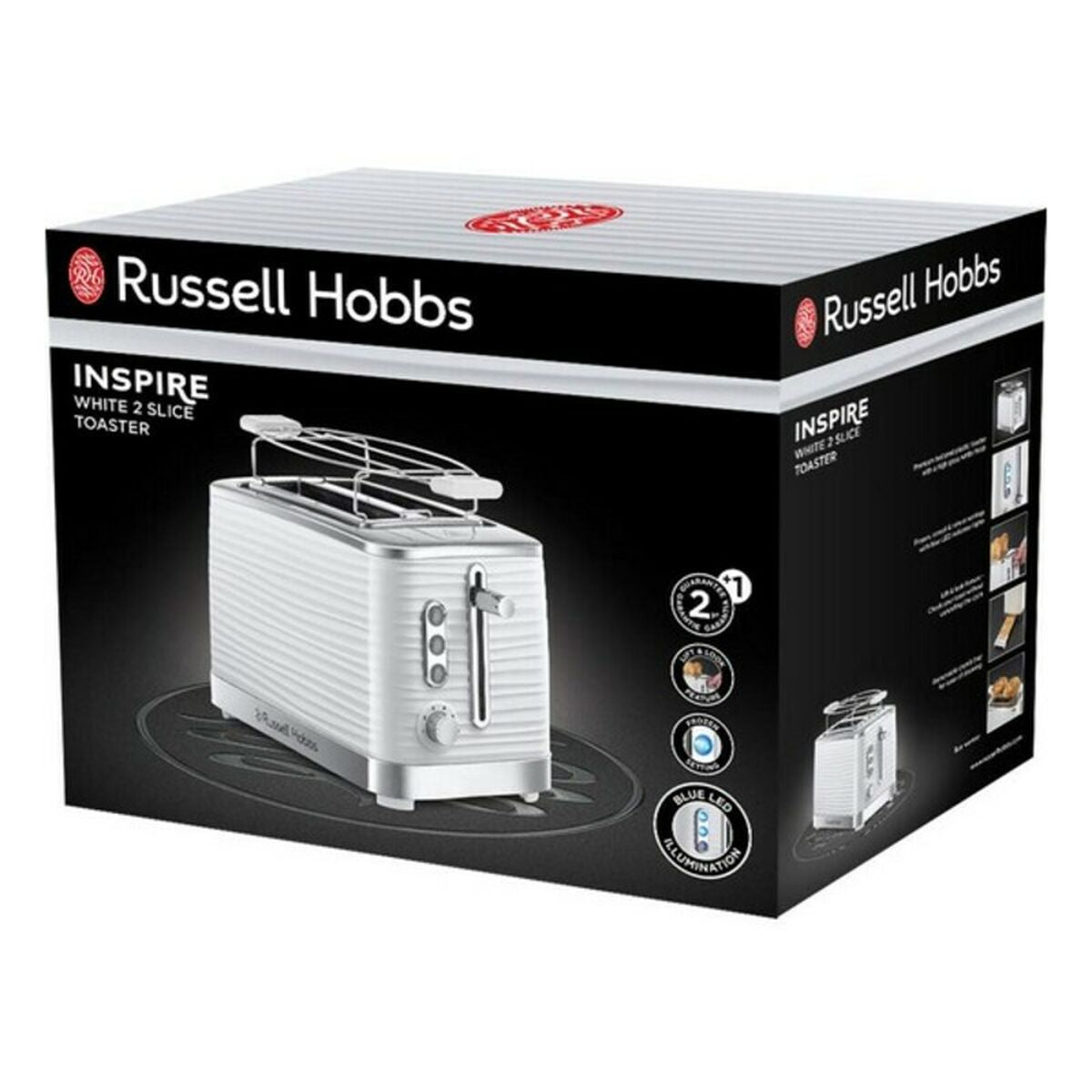 Broodrooster Russell Hobbs 000247342000 Wit 1050 W 1050W