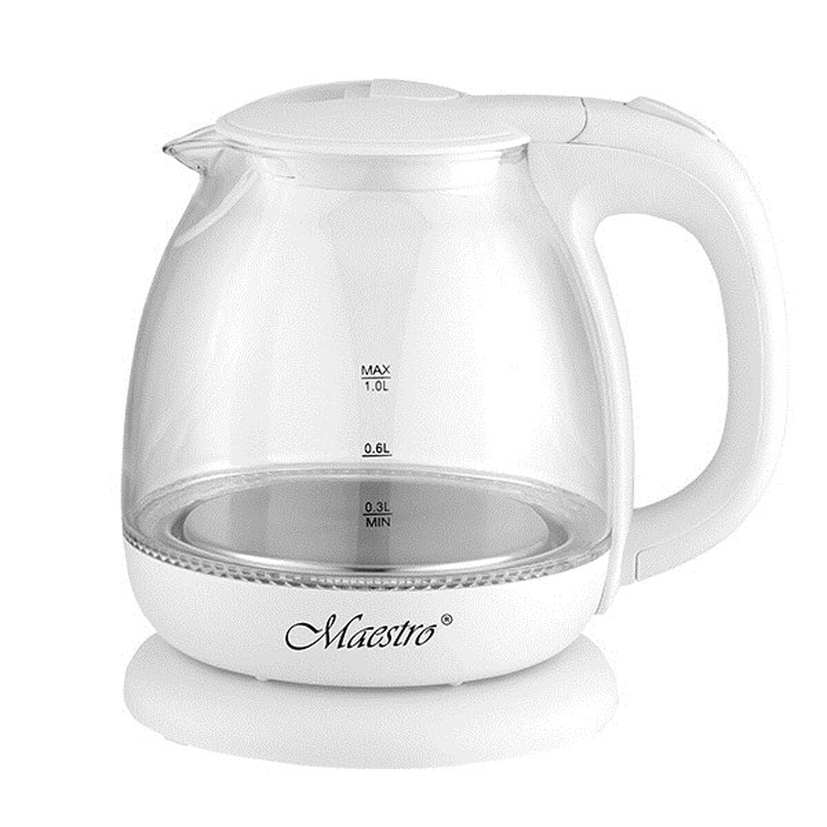 Waterkoker Feel Maestro MR-055 Wit Glas 1100 W 1 L