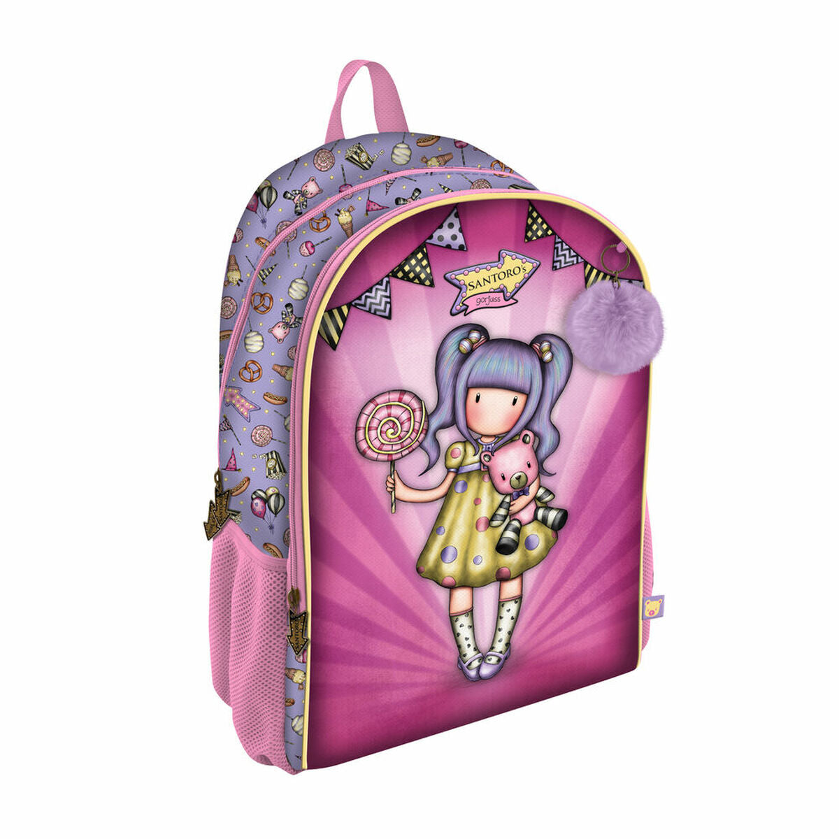 Cartable Gorjuss First prize Lila 31.5 x 44 x 22.5 cm