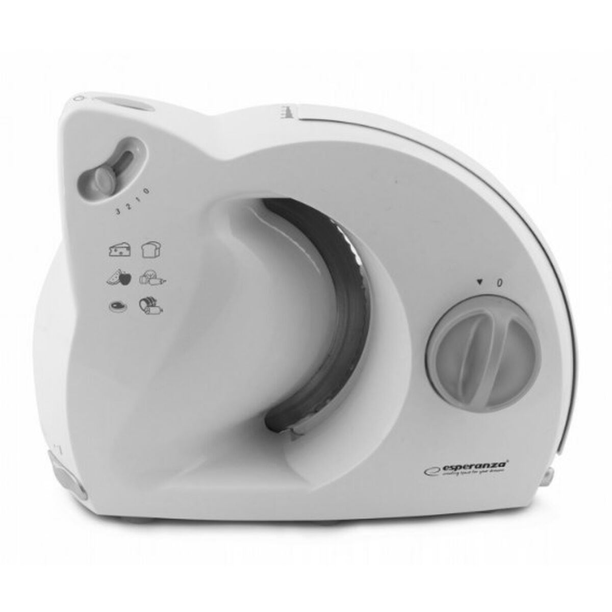 Trancheuse de viande Esperanza EKM017W Blanc 150 W