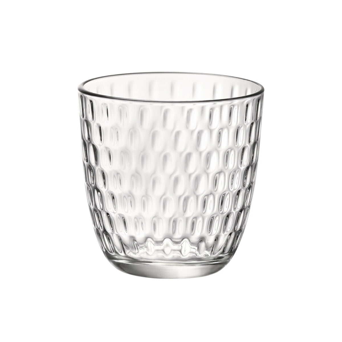 Set de Verres Bormioli Rocco Slot Transparent 6 Unités Avec relief verre 290 ml