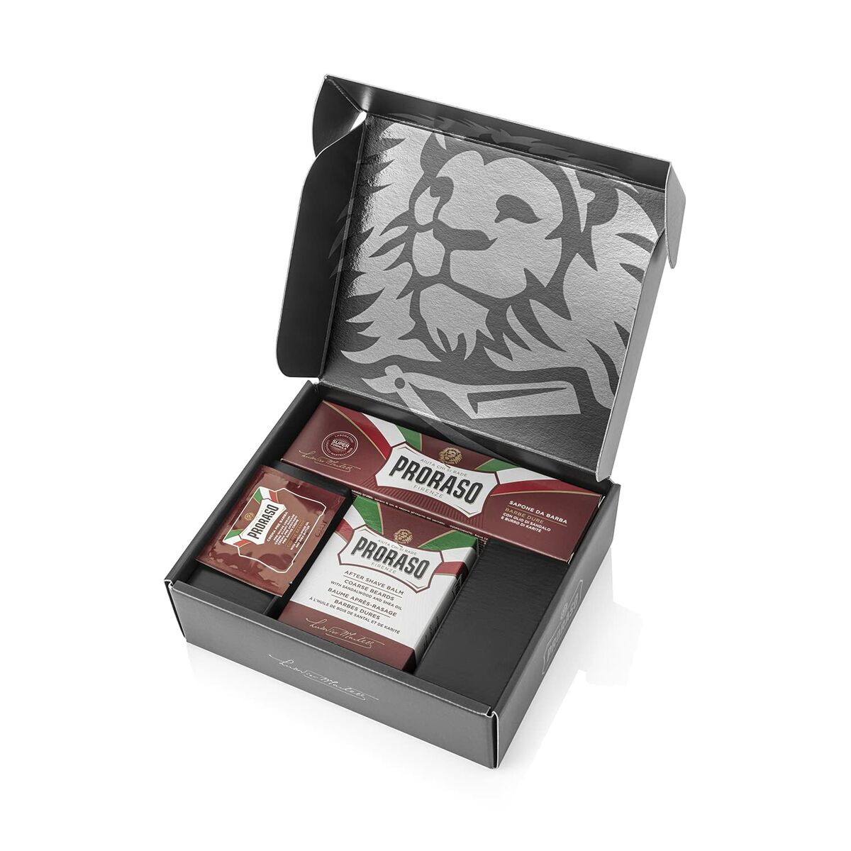 Set de rasage Proraso Barbe Dure 2 Pièces