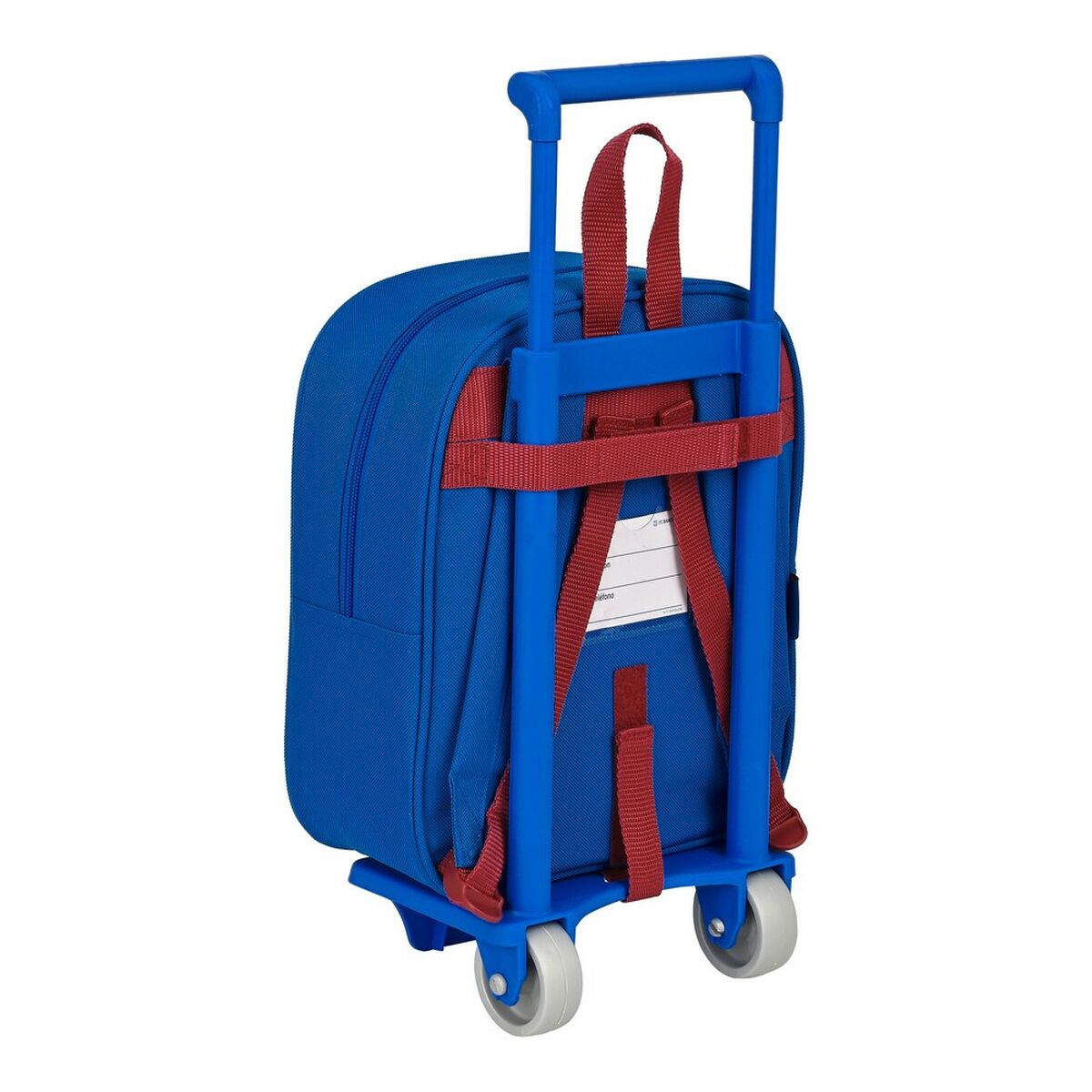 Cartable à roulettes F.C. Barcelona M280 Bordeaux Blue marine