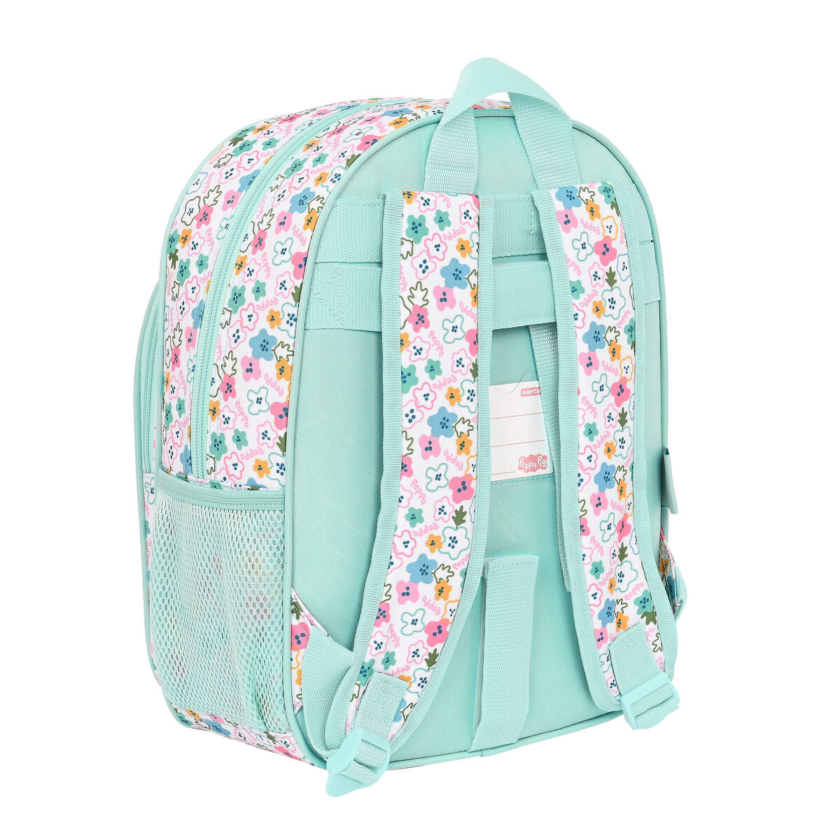 Cartable Peppa Pig Cosy corner Bleu clair 26 x 34 x 11 cm