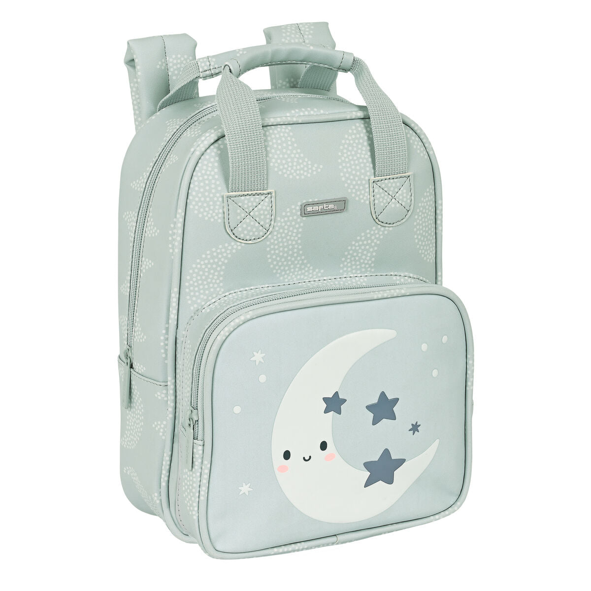 Cartable Safta Luna Gris 20 x 28 x 8 cm