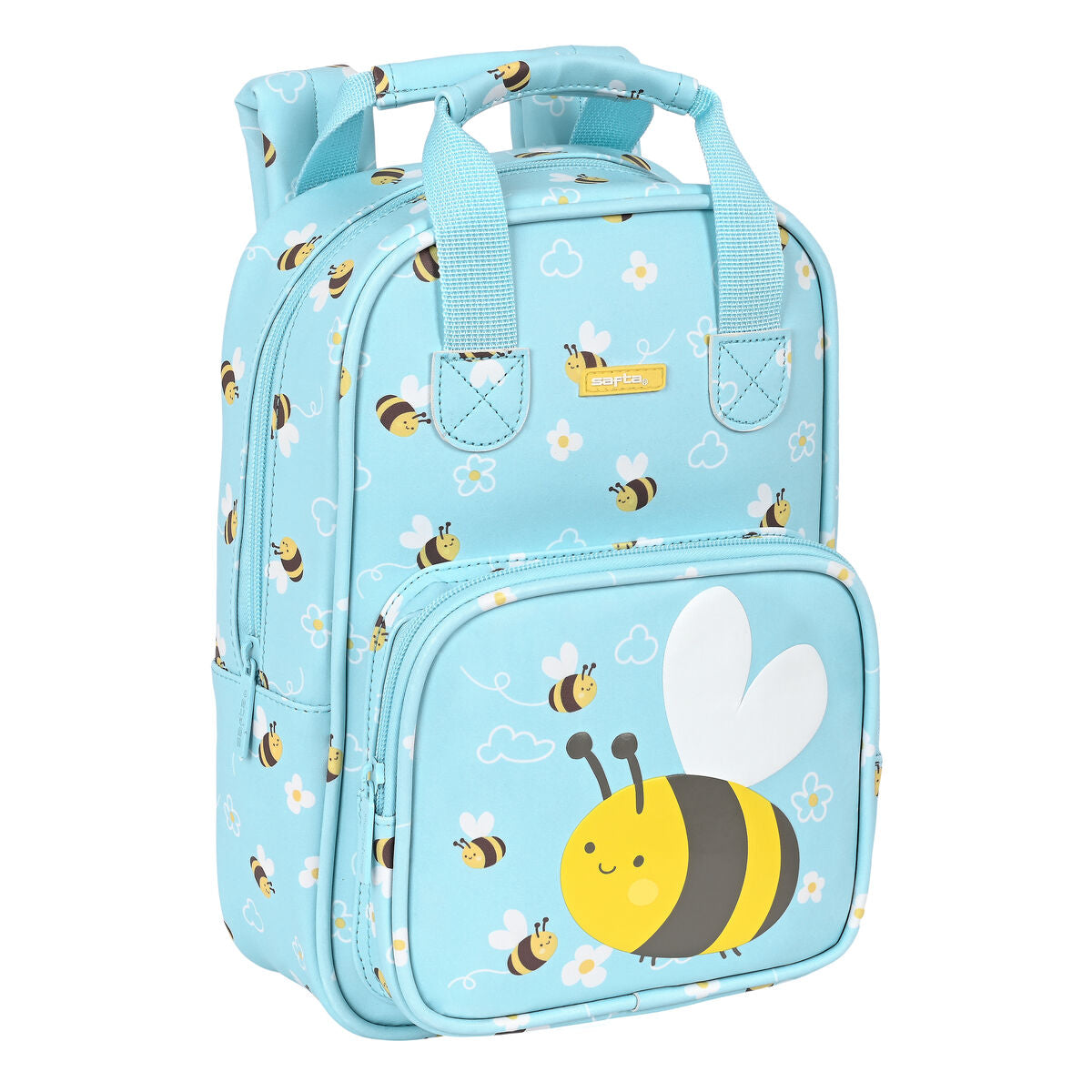 Cartable Safta Abeja Bleu clair 20 x 28 x 8 cm