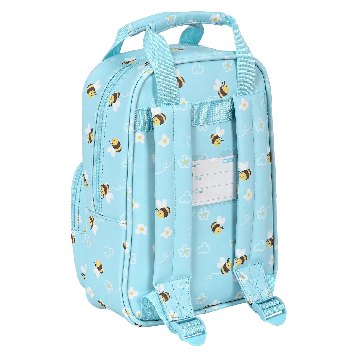 Cartable Safta Abeja Bleu clair 20 x 28 x 8 cm