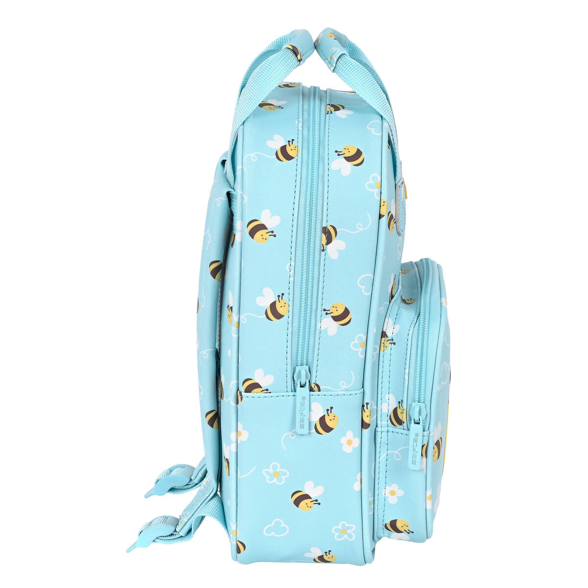 Cartable Safta Abeja Bleu clair 20 x 28 x 8 cm