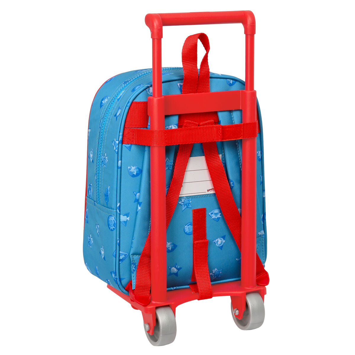 Cartable à roulettes SuperThings Rescue force Bleu 22 x 27 x 10 cm