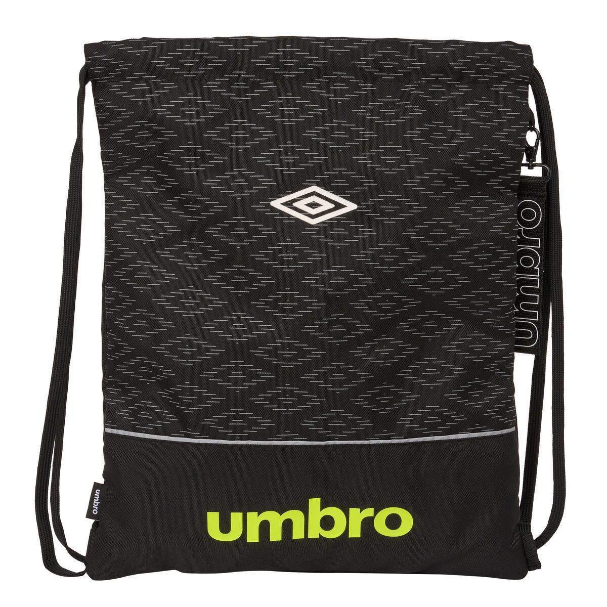 Rugtas met Koordjes Umbro Lima Zwart 35 x 40 x 1 cm