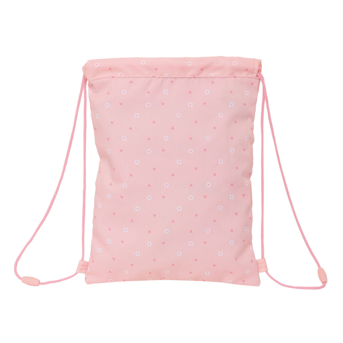 Sac à dos serré par des ficelles Safta Bunny Rose 26 x 34 x 1 cm