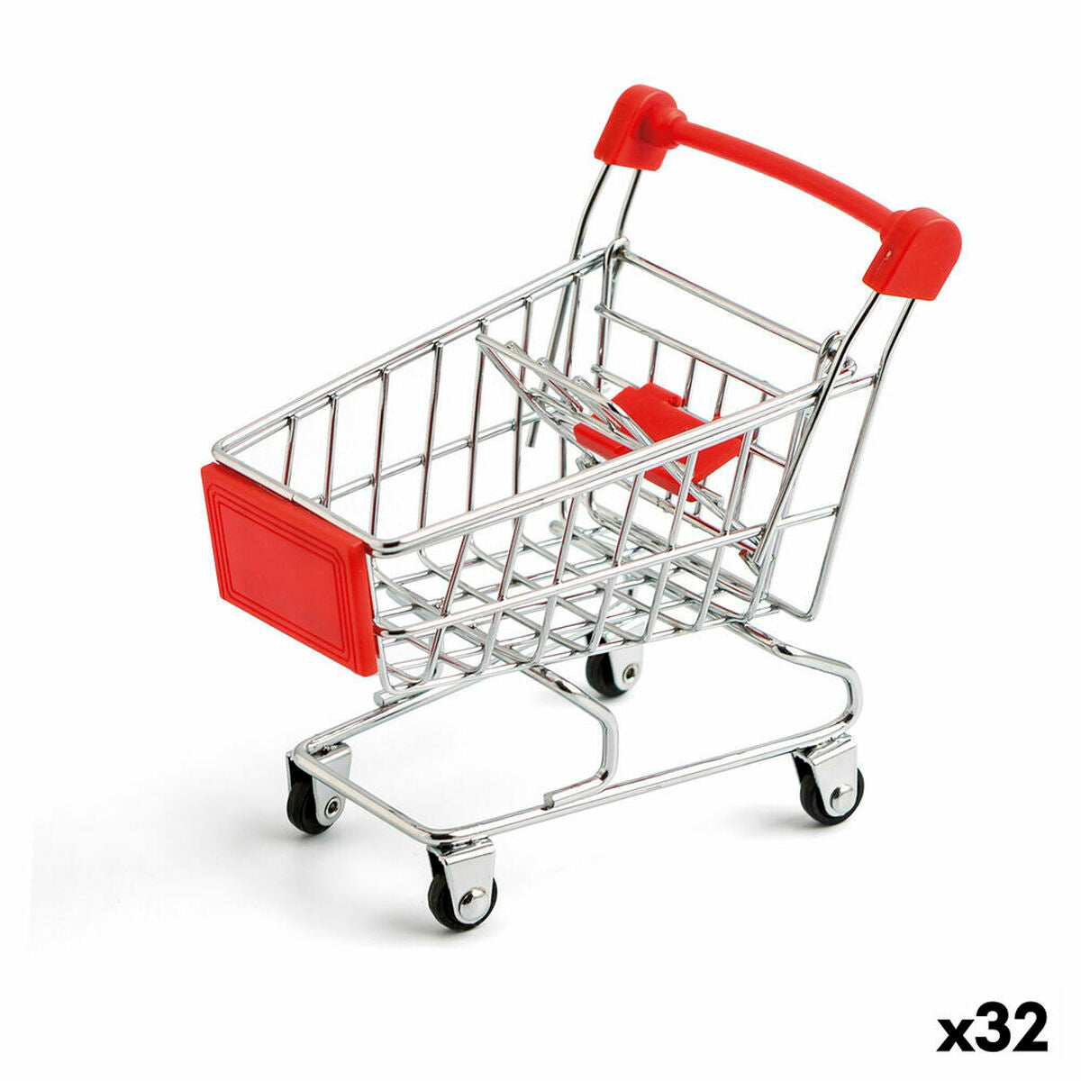 Mand voor aperatieven Quid Select Trolley Metaal (12 x 11,5 x 8,5 cm) (Pack 32x)