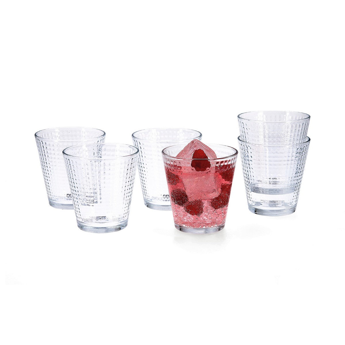 Set de Verres Quid Lina Transparent verre 6 Pièces 250 ml