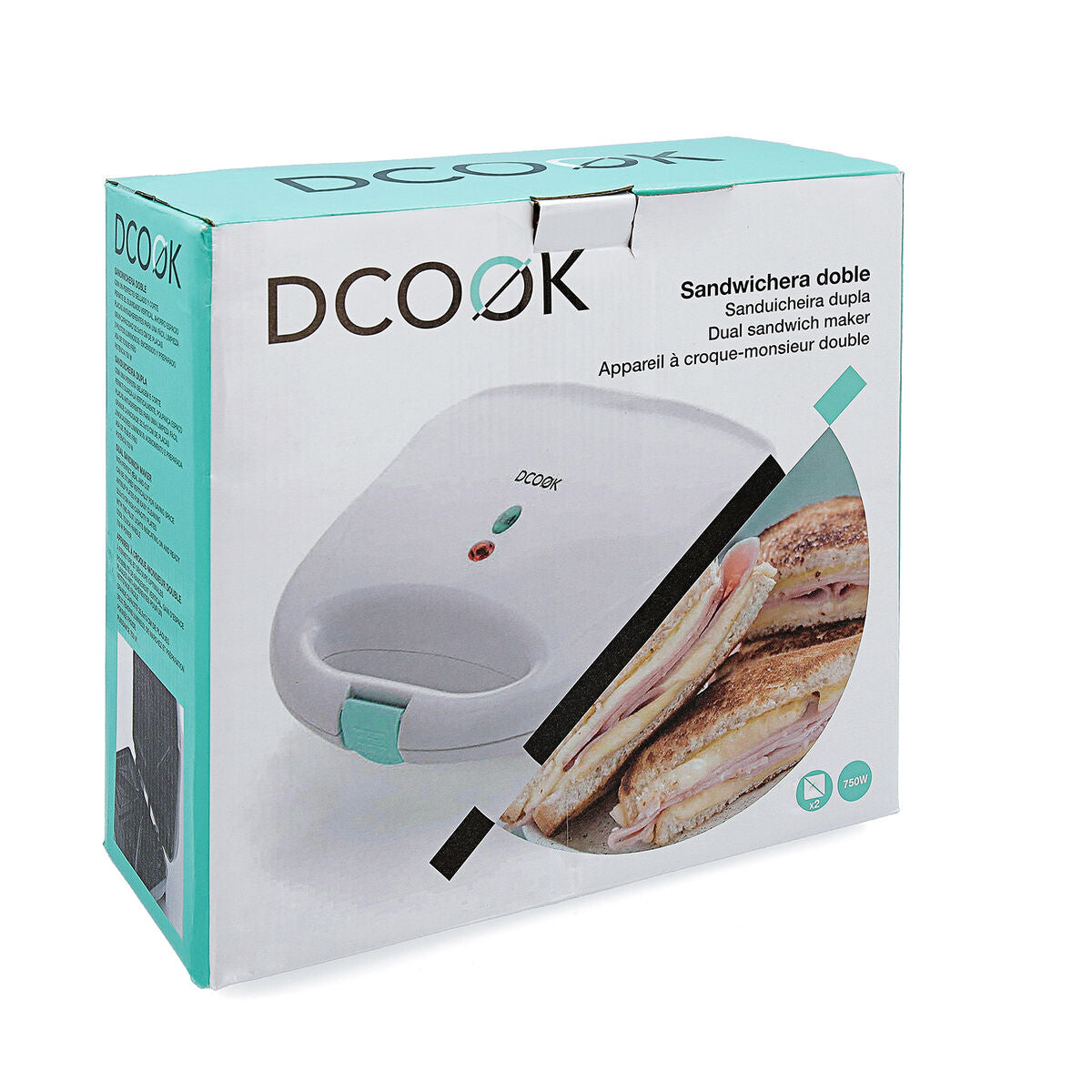 Tosti apparaat Dcook Gallery Wit 750 W 750 W