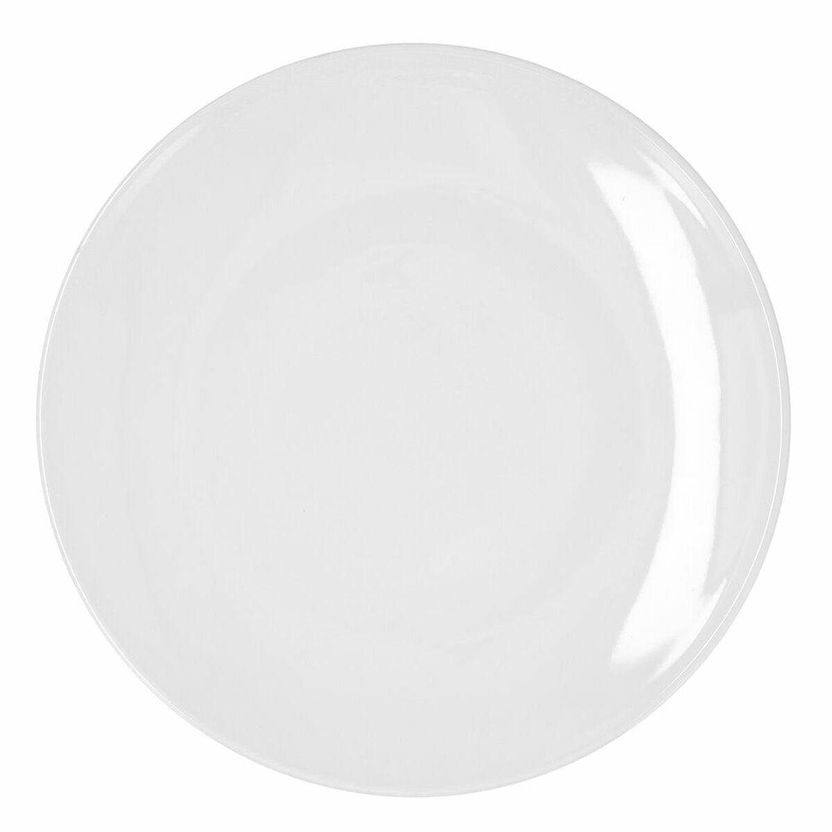 Assiette plate Bidasoa Glacial Coupe Céramique Blanc (30 cm) (Pack 4x)