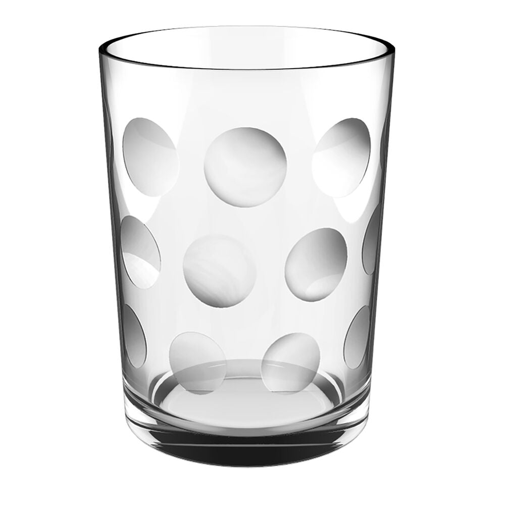 Glas Quid Urban Circles Transparant Glas (36 cl) (Pack 6x)