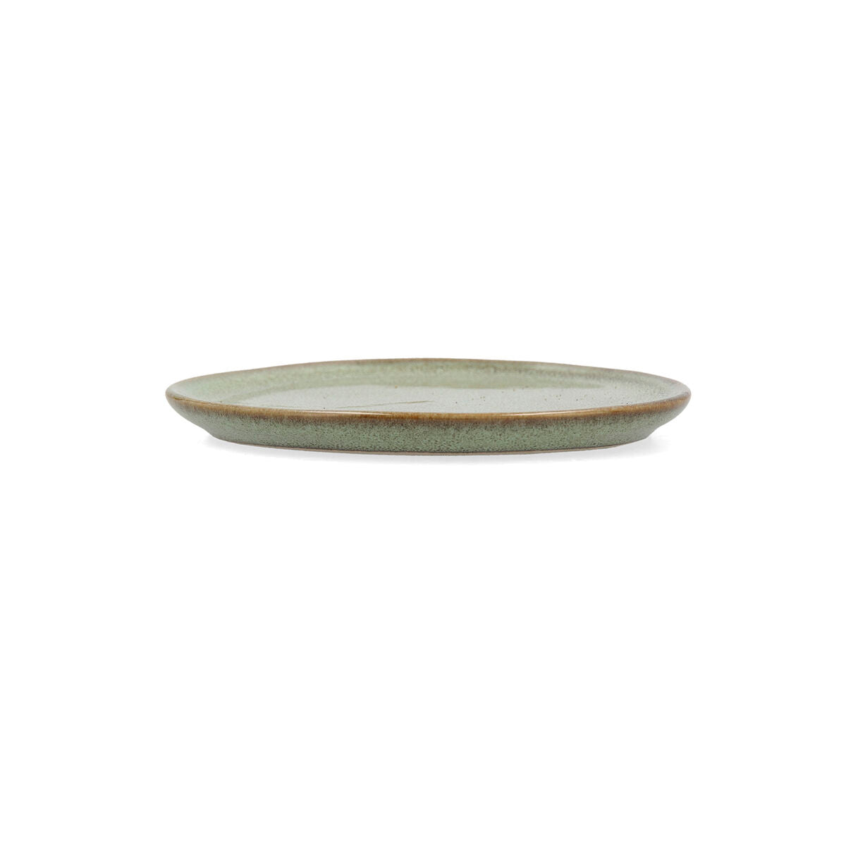 Assiette plate Bidasoa Ikonic Céramique Vert (11 x 11 cm) (Pack 12x)