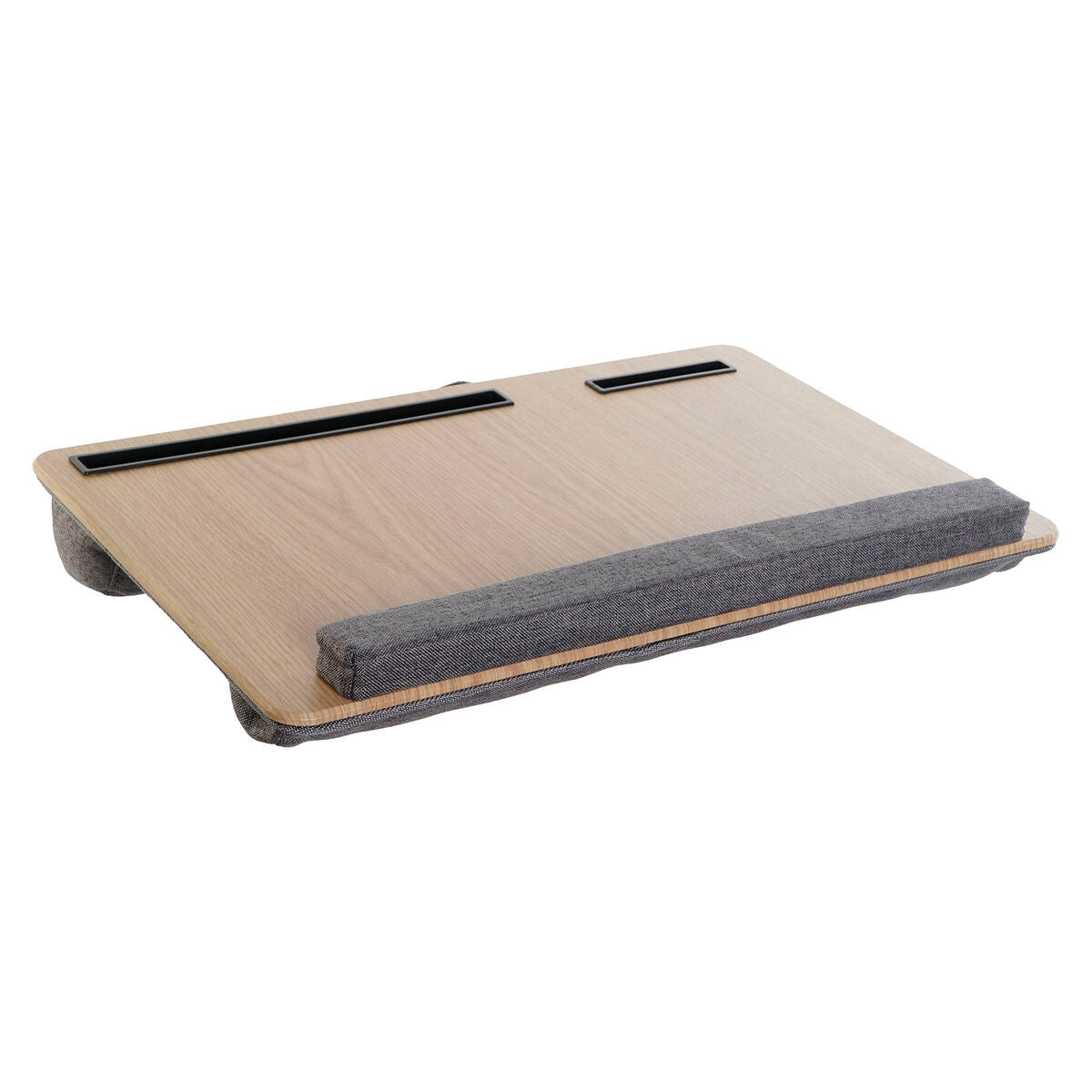 Plateau Home ESPRIT Polyester Bois MDF 55 x 35 x 7 cm