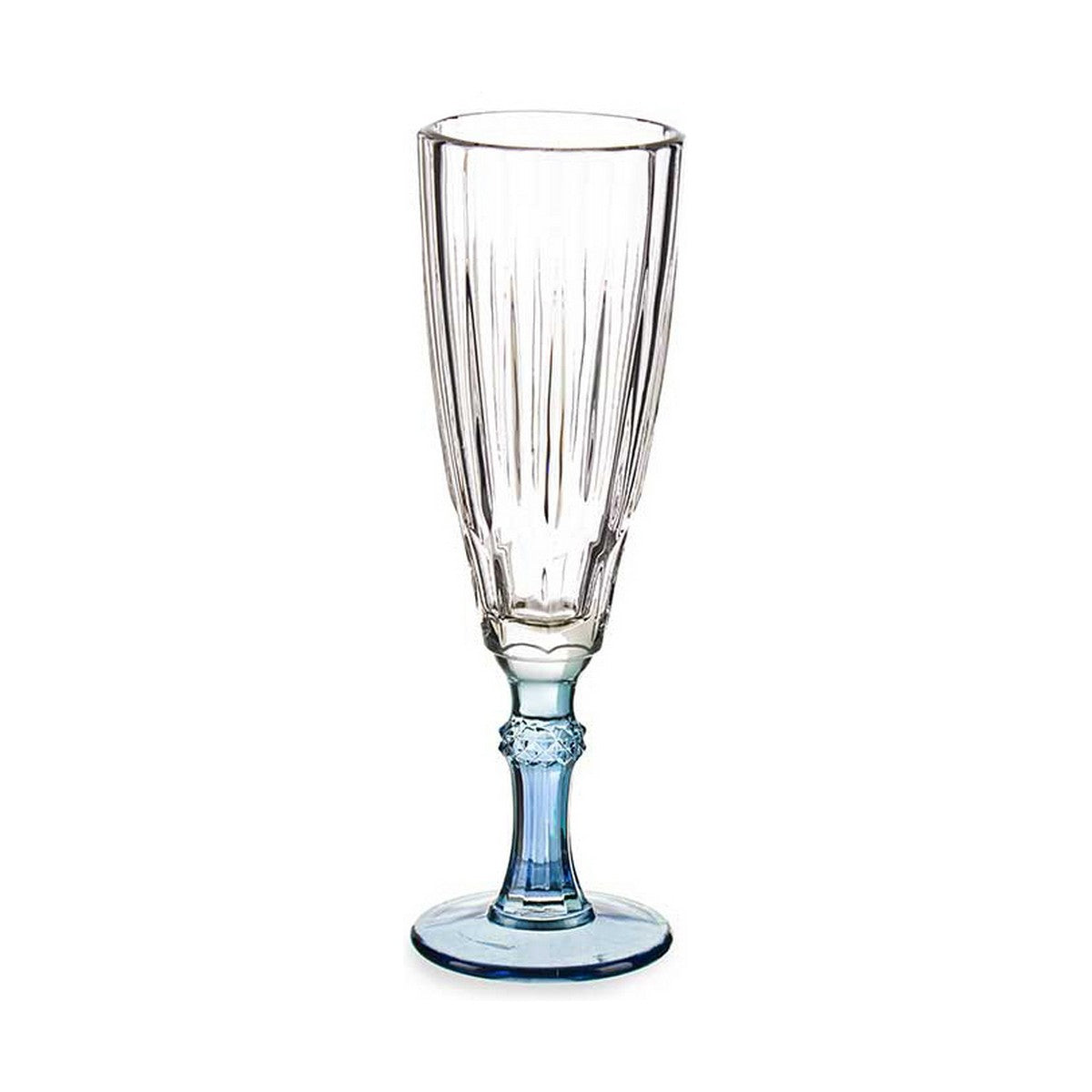 Champagne glass Exotic Crystal Blue 170 ml