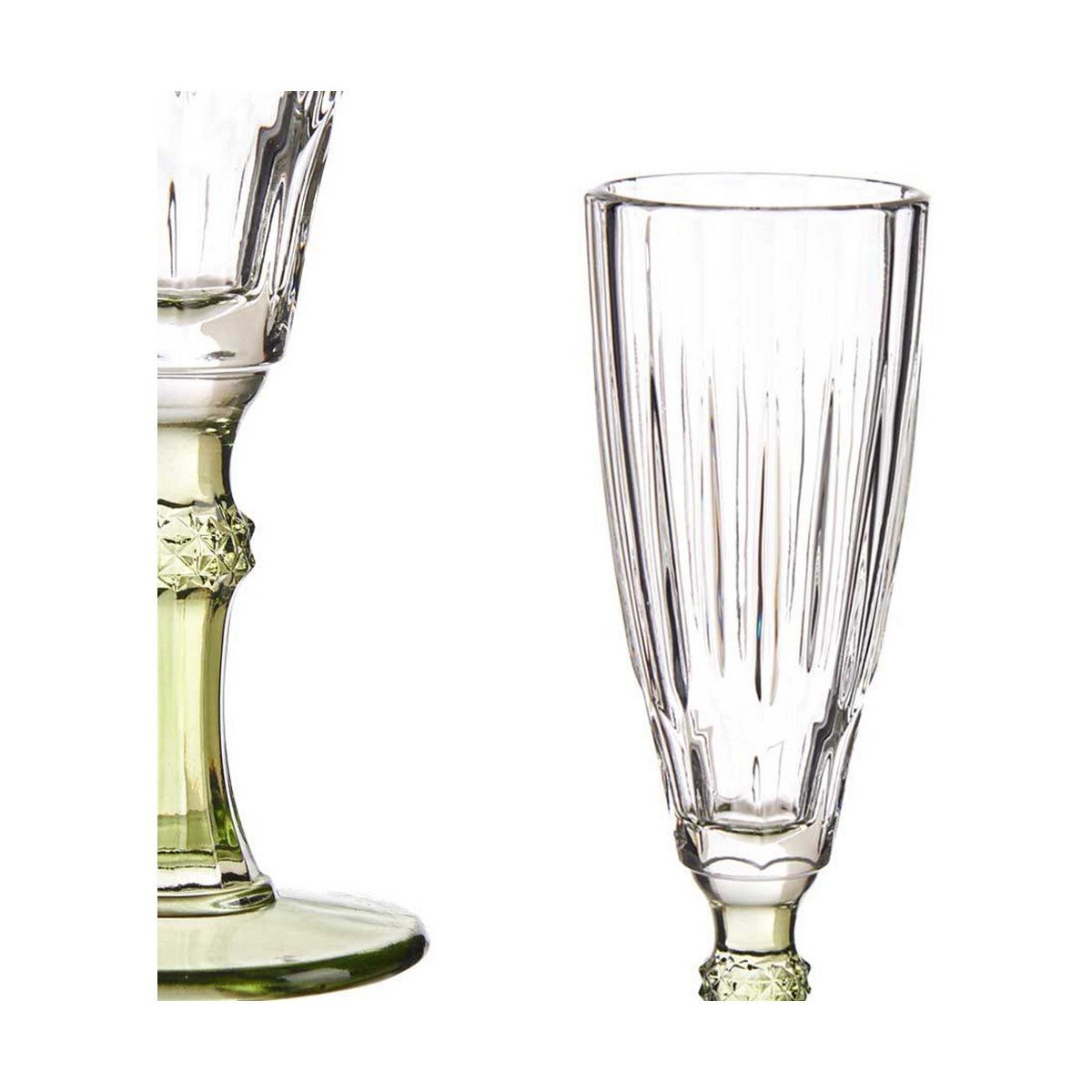 Champagne glass Exotic Crystal Green 170 ml