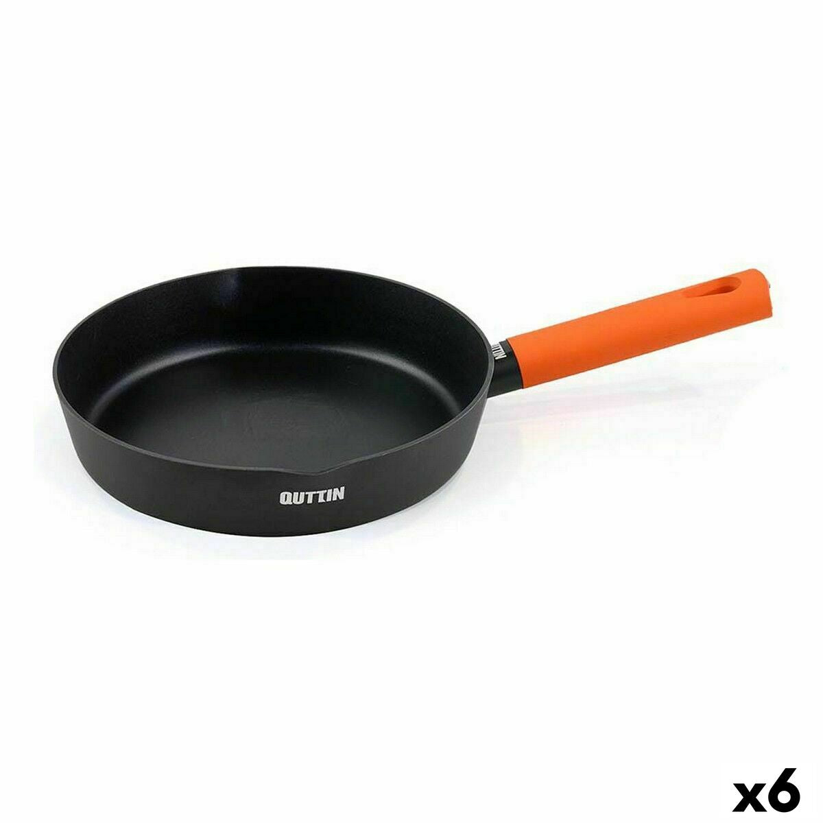 Pan Quttin Gastro Zwart Oranje 35,5 x 21 x 5 cm (6 Stuks)