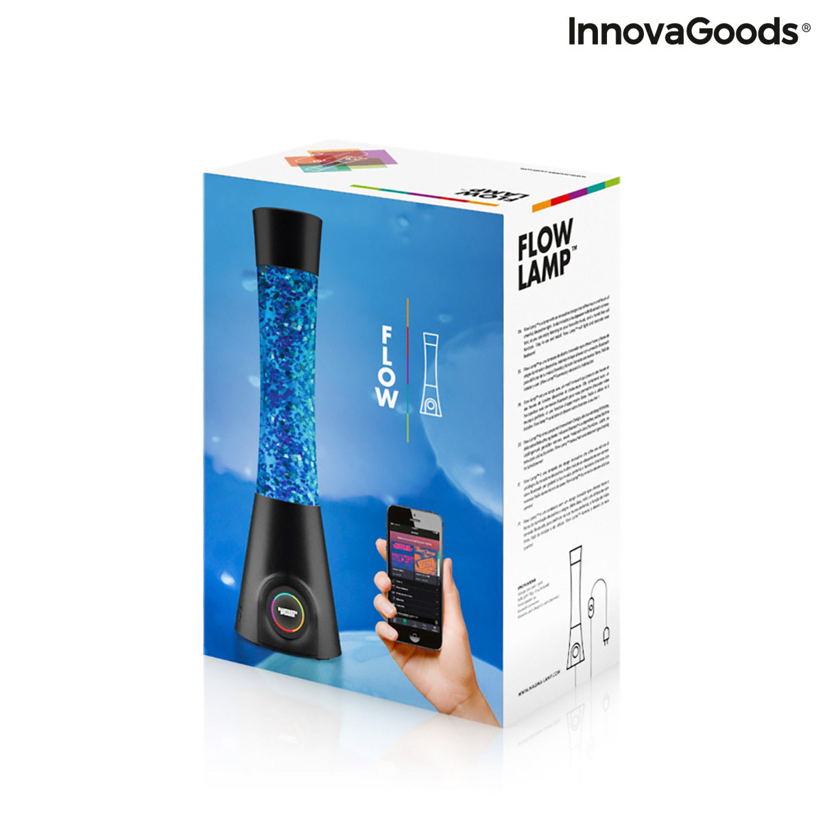 Lavalamp met Speaker en Microfoon Flow Lamp InnovaGoods