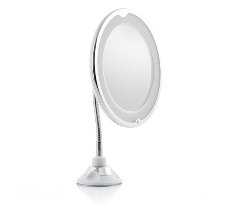 LED vergrotende spiegel met Flexibele Arm en Zuignap Mizoom InnovaGoods