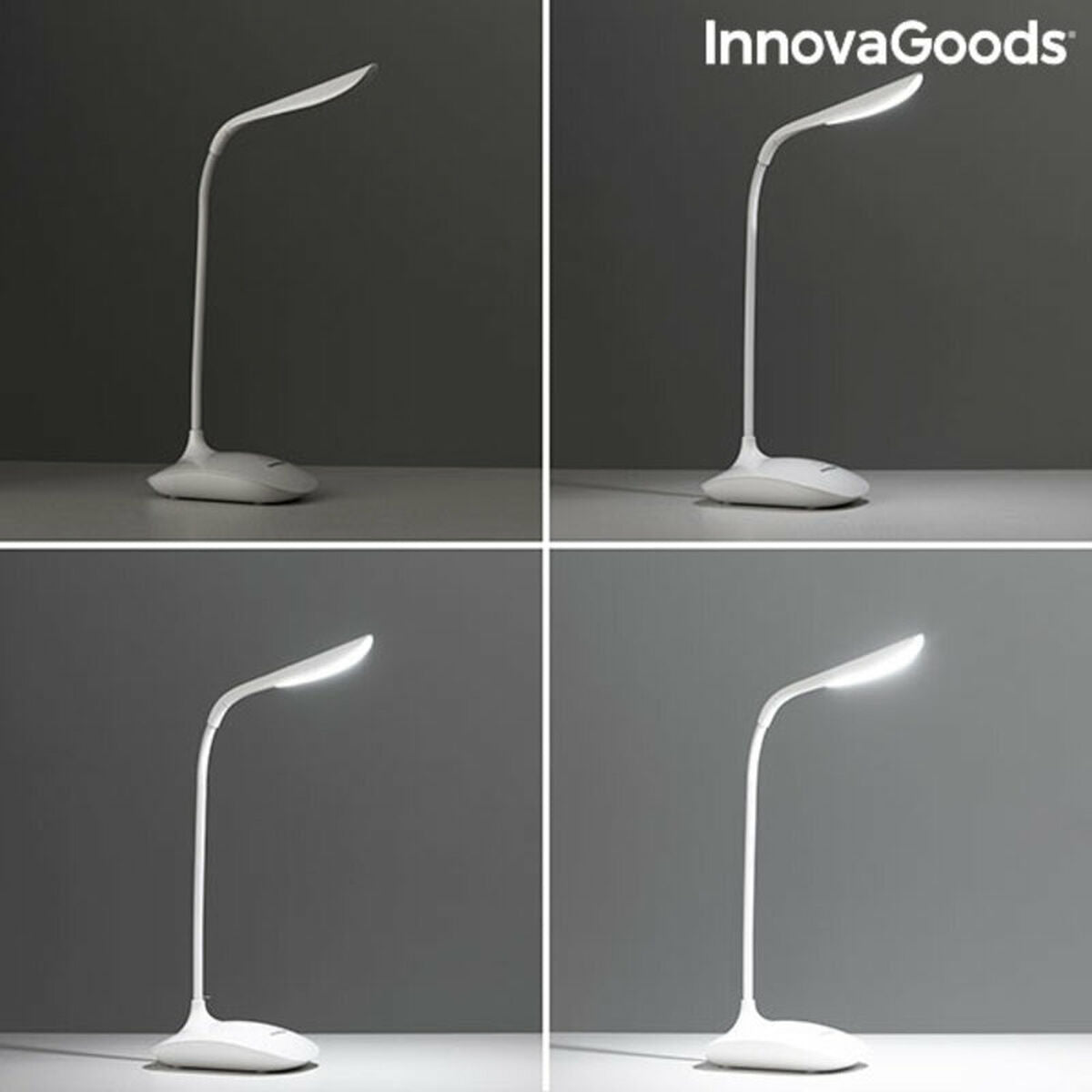 Oplaadbare aanraakgevoelige LED tafellamp Lum2Go InnovaGoods