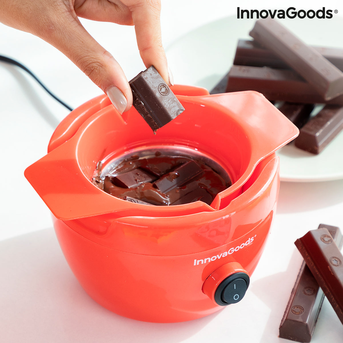 Machine à Bonbons Gélifiés et Fondue au Chocolat2 en 1 Yupot InnovaGoods