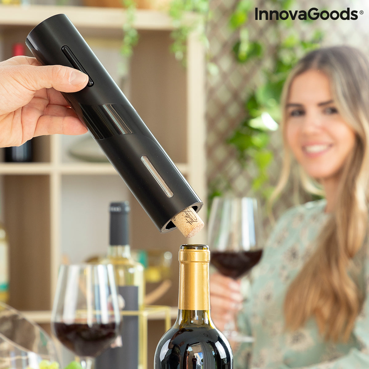 Electric Corkscrew for Wine Bottles Corkbot InnovaGoods