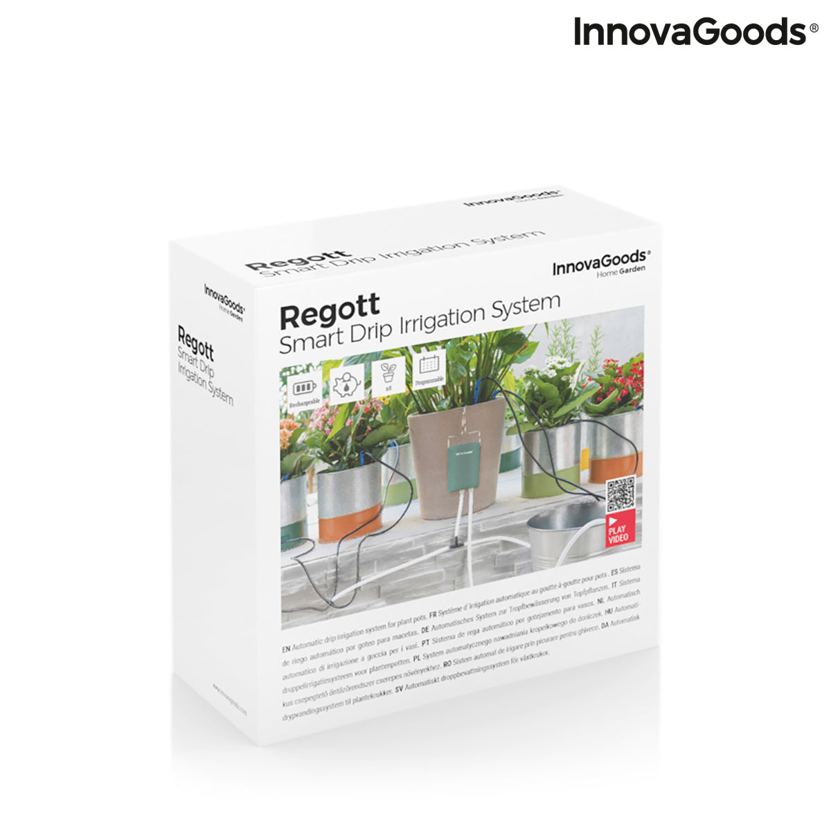 Automatisch druppelirrigatiesysteem voor plantenpotten Regott InnovaGoods