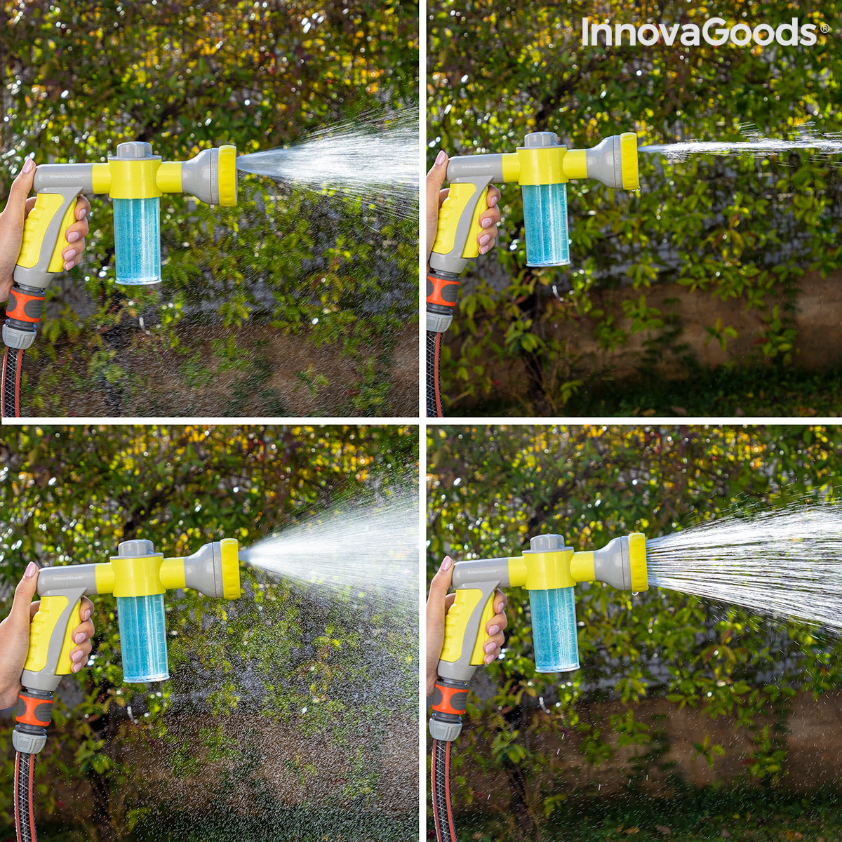 8-in-1 Drukwaterpistool met Tank Dariegger InnovaGoods