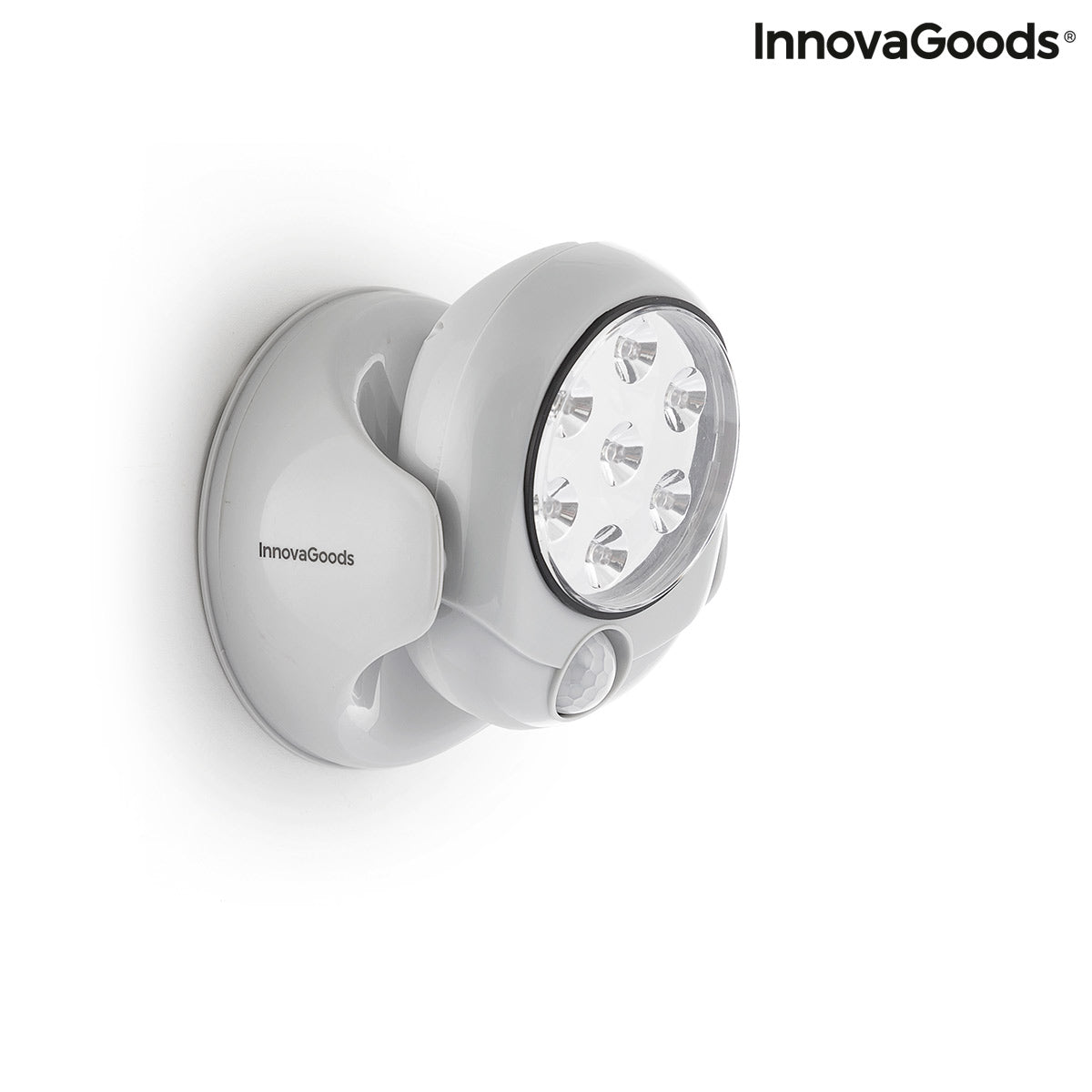 Lampe LED avec Capteur de Mouvement Lumact 360º InnovaGoods