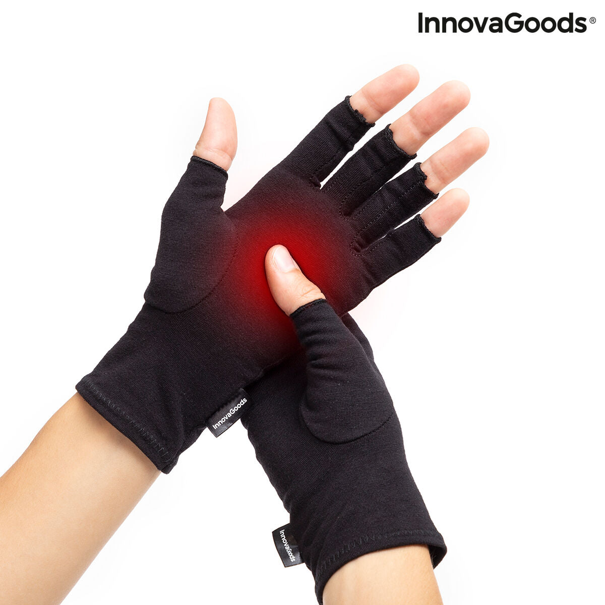Compressiehandschoenen voor artritis Arves InnovaGoods 2 Stuks